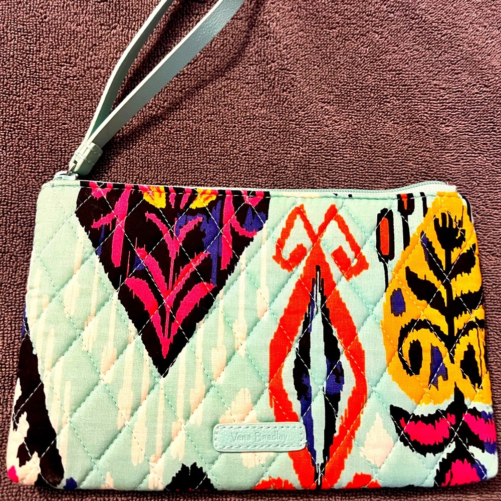 Vera Bradley Quilted Wristlet